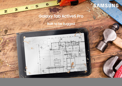 Samsung Galaxy Tab Active5 Pro Active5 Pro 5G Enterprise Edit Snapdragon LTE 256 GB Mobile Computer