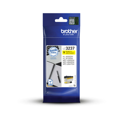 Brother LC-3237Y Yellow Ink Cartridge (1.5K pages, Brother MFC-J 5945)