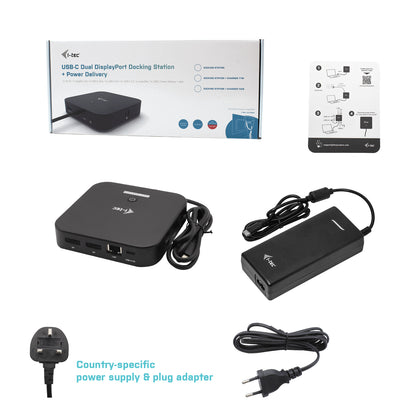 i-tec Display Power Delivery USB-C Docking Station 100W (KPD100W)