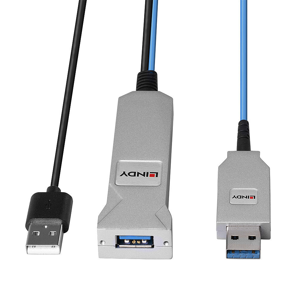 Lindy 30m Fibre Optic USB 3.0 Cable
