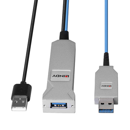 Lindy 30m Fibre Optic USB 3.0 Cable