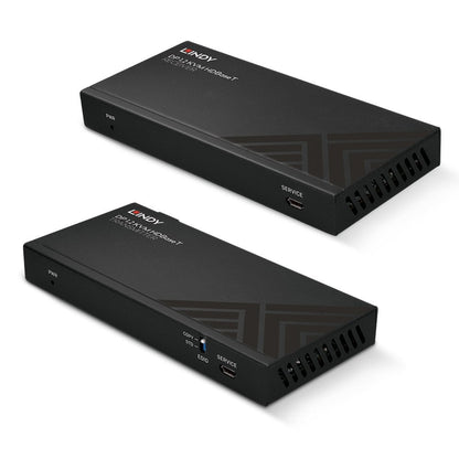 Lindy 150m Cat.6 DisplayPort 1.2, USB, IR and RS-232 HDBaseT KVM Extender KVM Switch