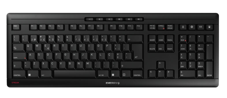 CHERRY STREAM Universal Portuguese Wireless Keyboard