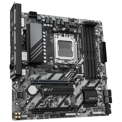 Gigabyte B840M DS3H WIFI6 Motherboard - AMD Ryzen 9000 CPUs, 8+2+2 Phases VRM, up to