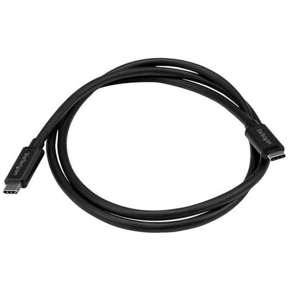 StarTech.com 3ft (1m) USB-C Cable, USB 10Gbps, 60W (3A) Power Delivery, 8K 60Hz / 4K