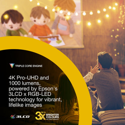 Epson Lifestudio Flex Plus — EF-72 Oak Projector