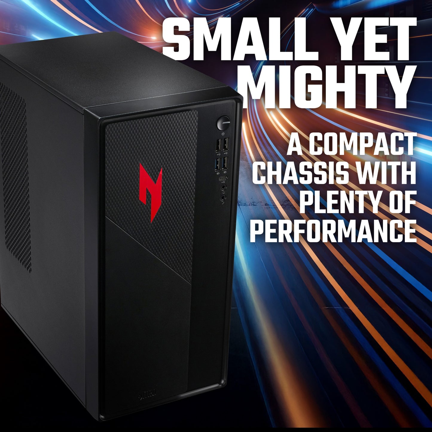 Acer NITRO 20 N20 Gaming Core i5-13420H 16GB 512GB SSD NVIDIA GeForce RTX 5060 Desktop PC