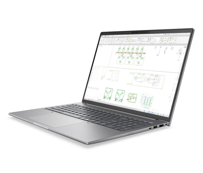 HP ZBook 8 G2i 16 inch Mobile Workstation PC - Data Science Copilot+ PC 16" Core Ultra 7 356H 16GB 512GB SSD Laptop