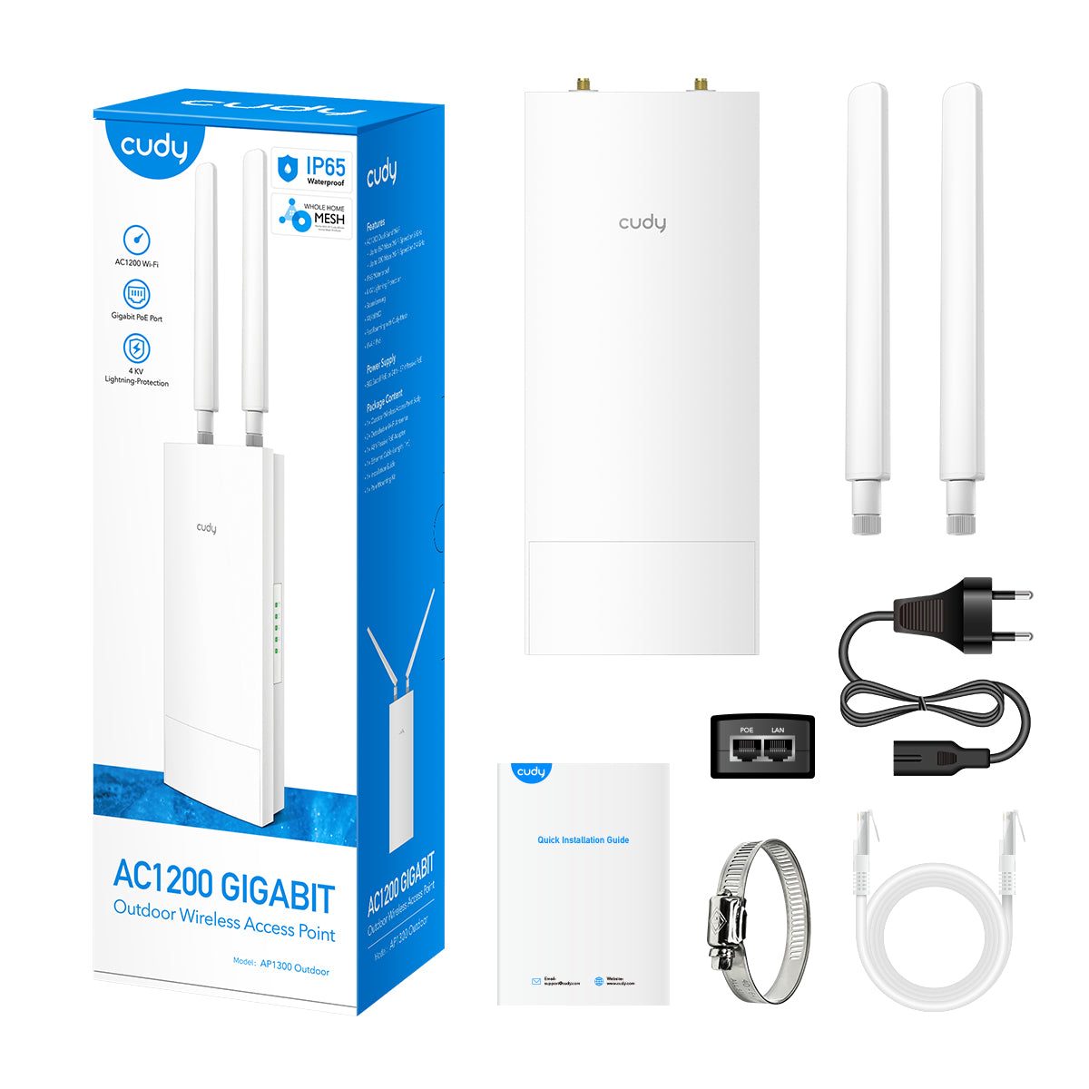 Cudy AP1300 Outdoor Networking