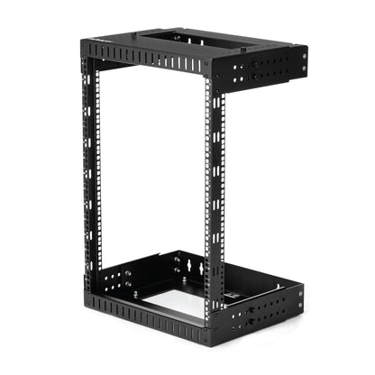 StarTech.com 2-Post 15U Heavy-Duty Wall Mount Network Rack, 19" Open Frame Server