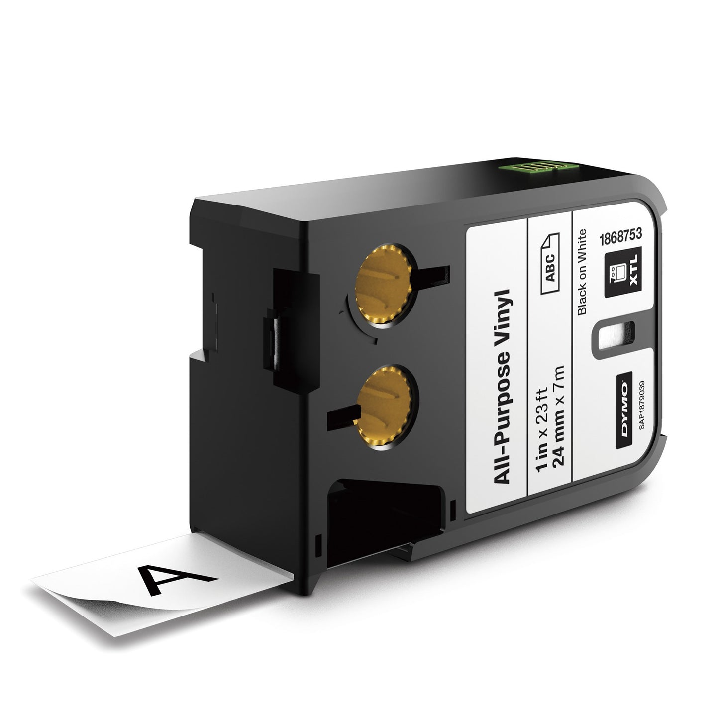DYMO 1868753 DirectLabel-etikettes Vinyl black on white 24mm x 7m for Dymo Rhino Labels