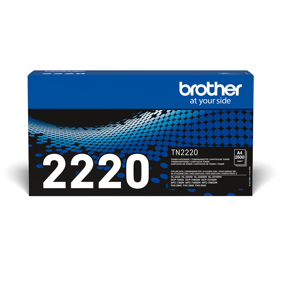Brother TN-2220 Toner Cartridge (2.6K pages)