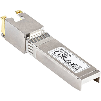 StarTech.com HPE 813874-B21 Compatible SFP+ Module - 10GBASE-T - SFP to RJ45 Cat6/Cat5e - 10GE Gigabit Ethernet SFP+ - RJ-45 30m - HPE BladeSystem, c-Class Networking