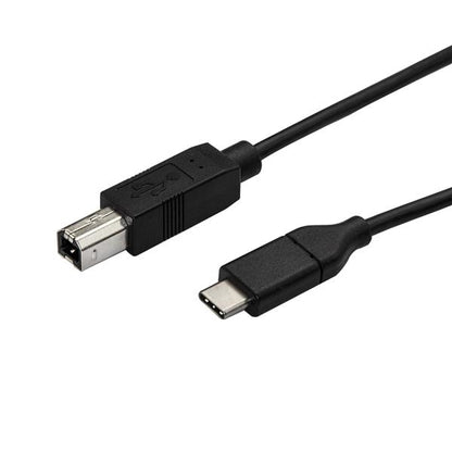 StarTech.com 10ft (3m) USB-B to USB-C Cable, Data Cord, USB 2.0, USB-C Data Transfer
