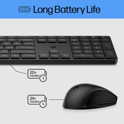 HP 650 Wireless Keyboard & Mouse Combo