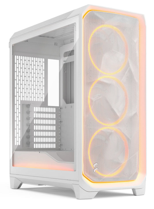 Fractal Design Meshify 3 Ambience Pro RGB White TG Clear Tint PC Case
