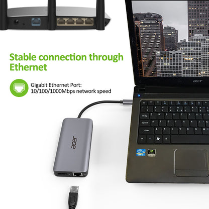 Acer 12in1 Type Hub USB-C Docking Station