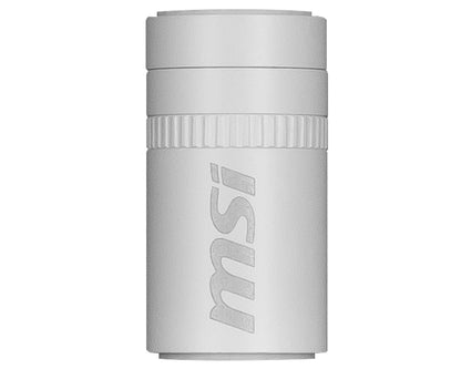 MSI MAG PANO M100R PZ Micro Tower White PC Case