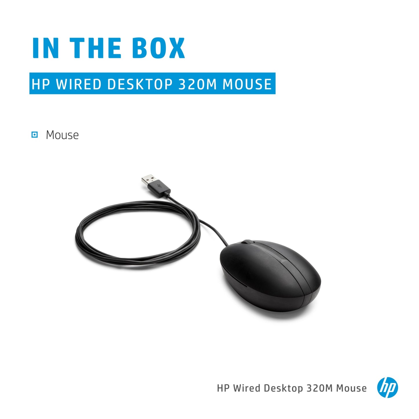 HP 320M Wired Mouse