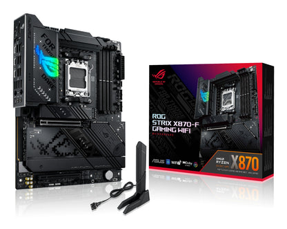 ASUS ROG STRIX X870-F GAMING WIFI AMD X870 Socket AM5 ATX Motherboard