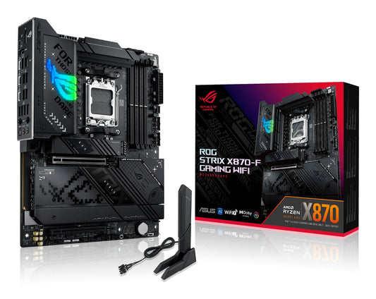 ASUS ROG STRIX X870-F GAMING WIFI AMD X870 Socket AM5 ATX Motherboard