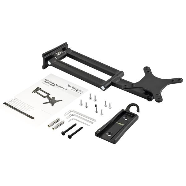 StarTech.com Wall-Mount Monitor Arm - Dual Swivel - For up to 34" (33.1lb/15kg)