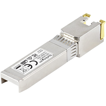 StarTech.com MSA Uncoded SFP+ Module - 10GBASE-T - SFP to RJ45 Cat6/Cat5e - 10GE Gigabit Ethernet SFP+ - RJ-45 30m Networking