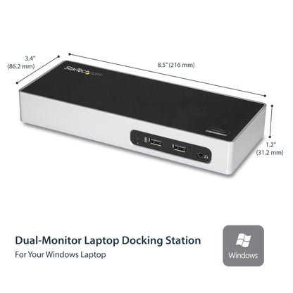 StarTech.com Monitor & DVI/VGA USB Docking Station