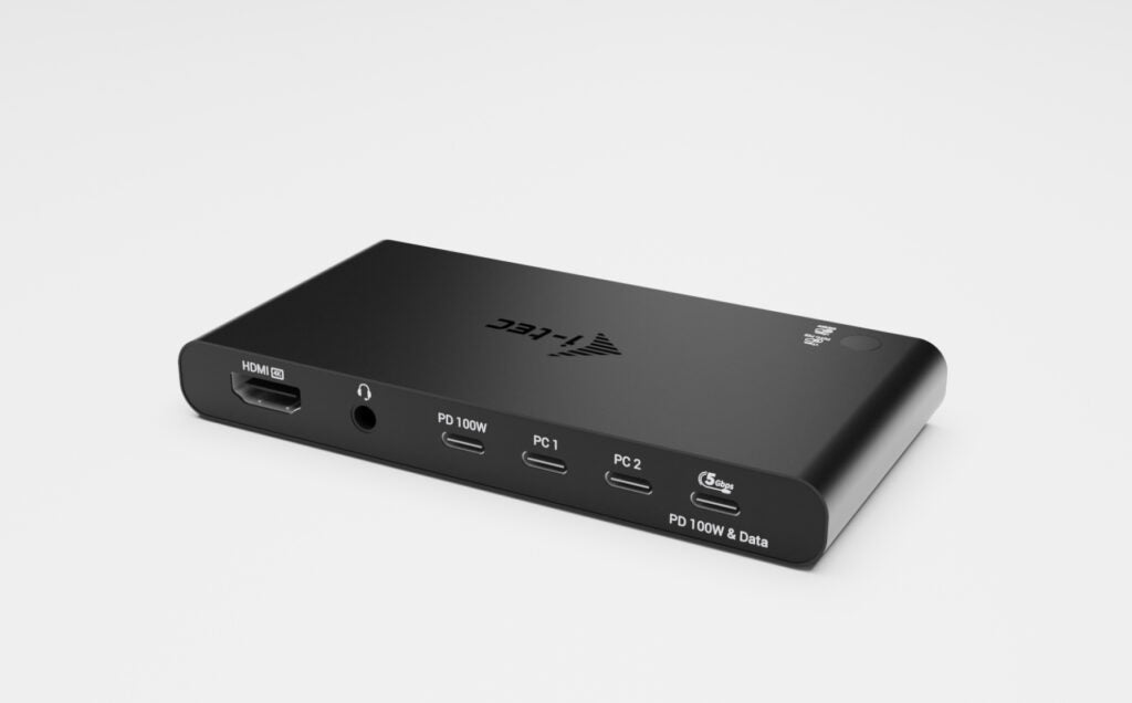 i-tec KVM for hosts USB-C Docking Station 100W