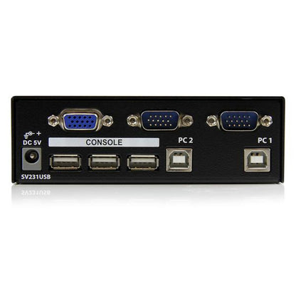 StarTech.com 2 Port Professional USB KVM Switch Kit with Cables - TAA