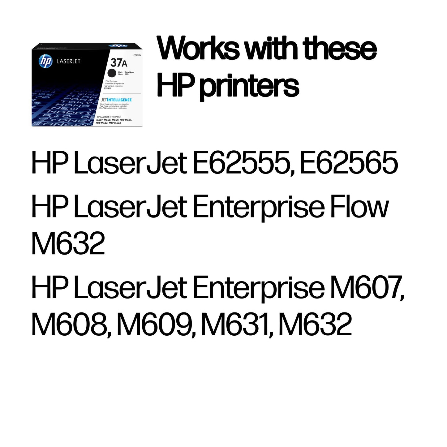 HP CF237A/37A Toner Cartridge (11K pages)