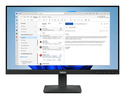 Lenovo ThinkVision S24-4e 23.8" Full HD IPS 100Hz Monitor