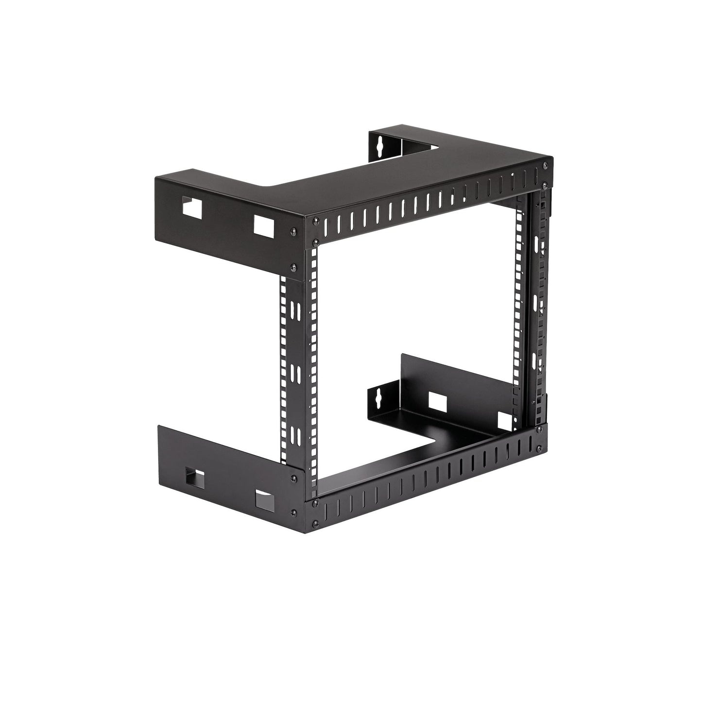 StarTech.com 2-Post 8U Heavy-Duty Wall-Mount Network Rack, 19" Open Frame Server