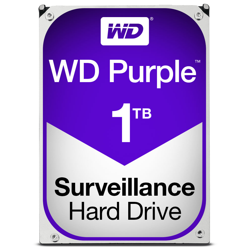Western Digital Purple 1TB 3.5" SATA 5400 RPM Surveillance HDD