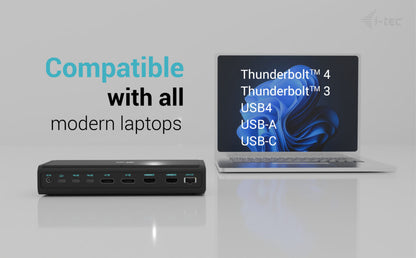 i-tec Universal 6x 4K/60Hz USB-C Docking Station 140W
