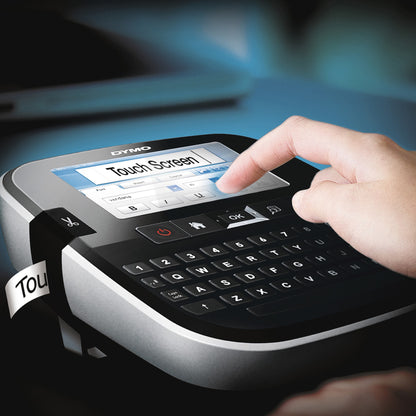 DYMO LabelManager Label Manager 500TS Touch Screen Handheld Label Maker | QWERTY Label Printer