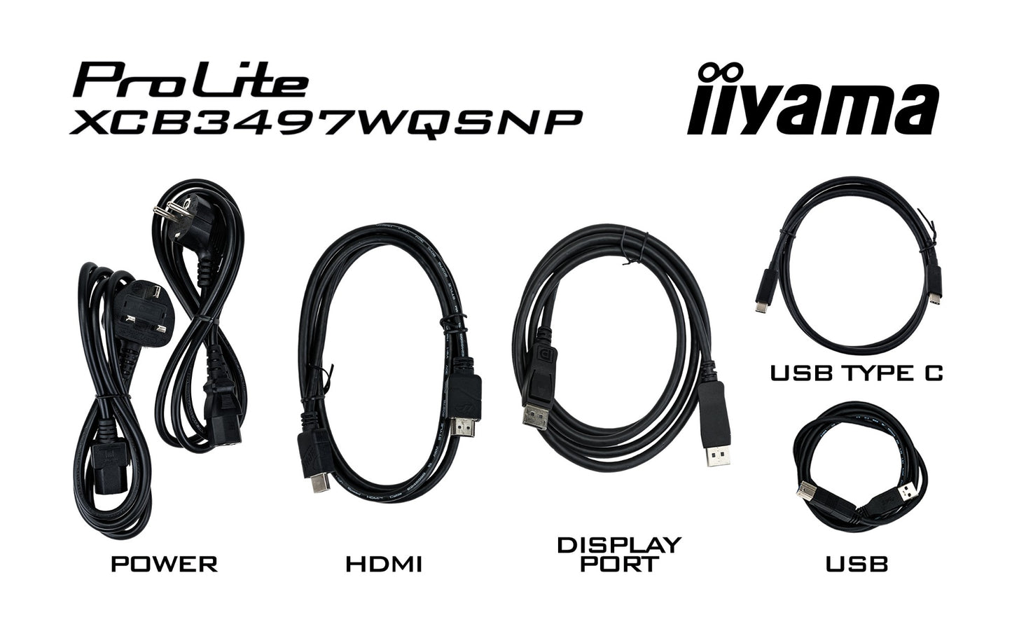 iiyama ProLite XCB3497WQSNP-B1 34" UWQHD VA 120Hz Curved Monitor
