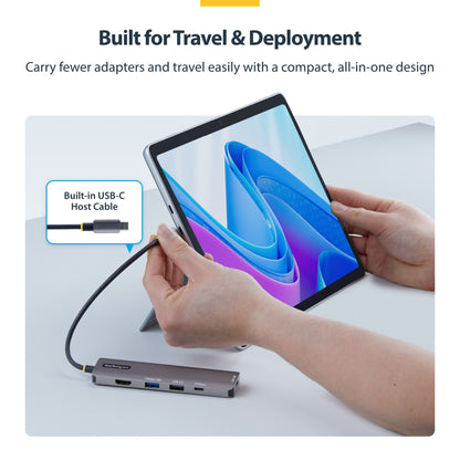 StarTech.com Multiport Adapter PD USB-C Docking Station 140W (164B)