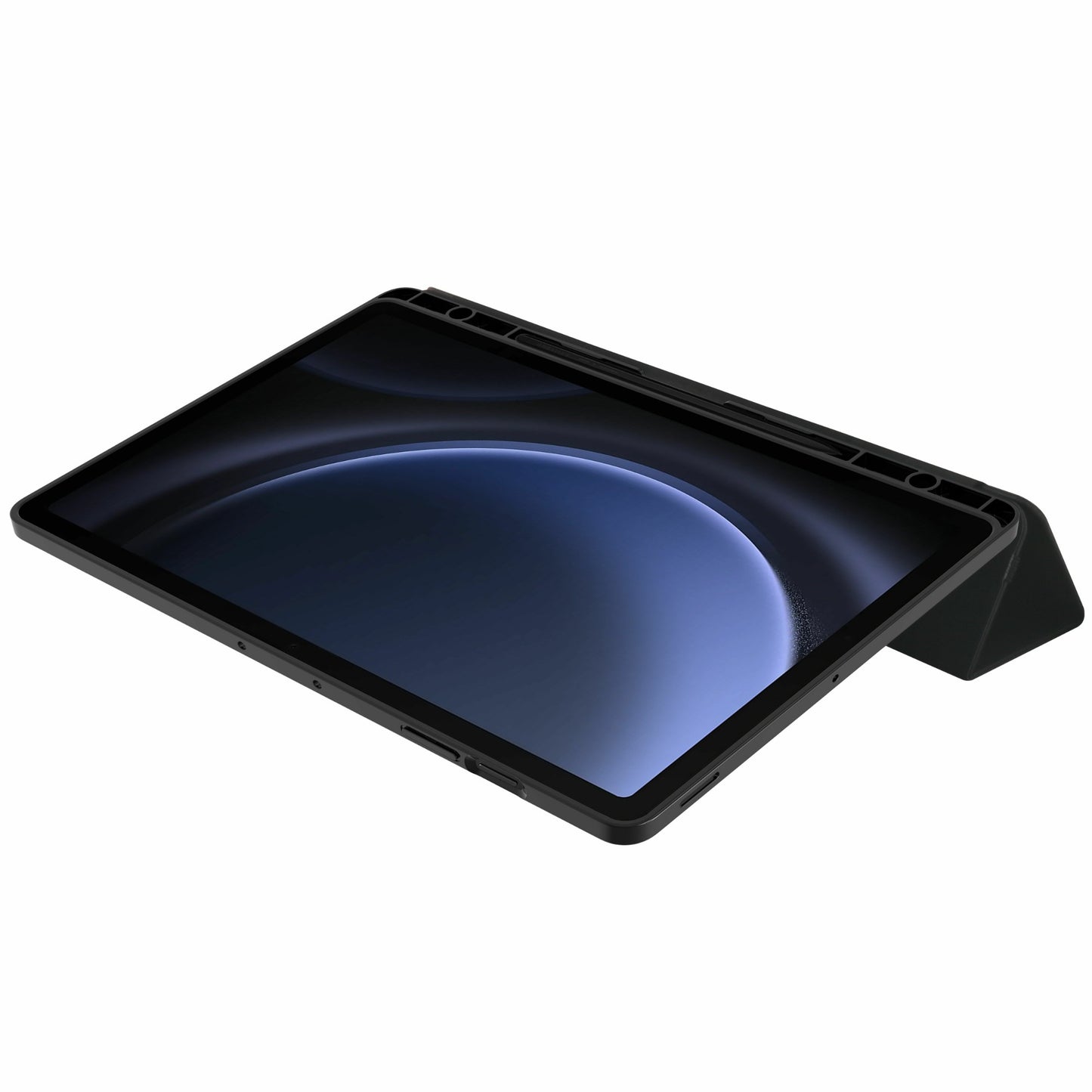 OtterBox React Folio Series Case for Galaxy Tab S9 FE+, Black Laptop Bag