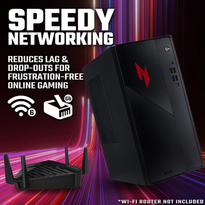 Acer NITRO 20 N20-101 Gaming Core 5 210H 16GB 512GB SSD NVIDIA GeForce RTX 5060 Desktop PC
