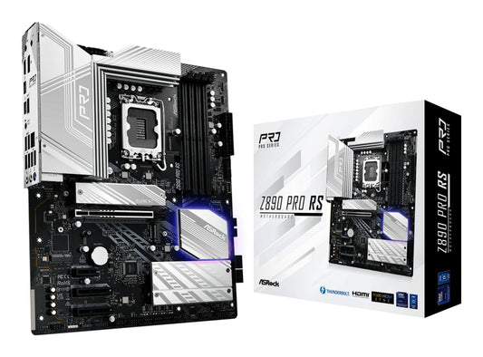 Asrock Z890 Pro RS Intel Z890 LGA 1851 (Socket V1) ATX Motherboard