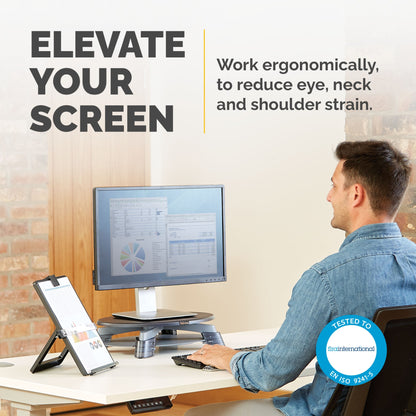 Fellowes Compact TFT/LCD Monitor Riser Mount