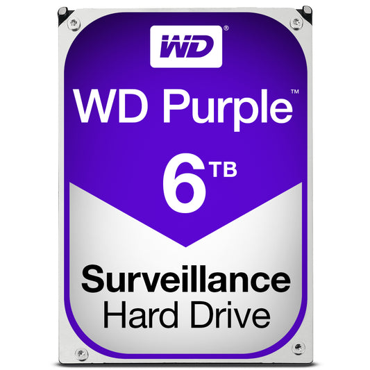 Western Digital Purple 6TB 3.5" SATA 5400 RPM Surveillance HDD (D60PURX)