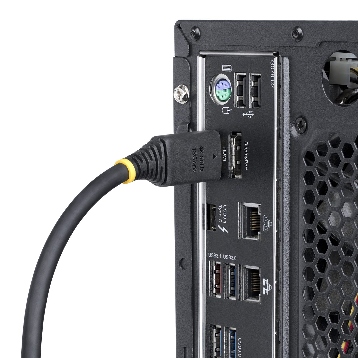StarTech.com 5m (16ft) High Speed HDMI Cable with Gripping Connectors, 4K 60Hz/1440p