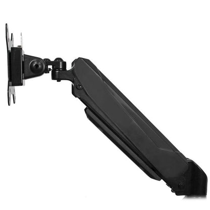 StarTech.com Desk Mount Dual Monitor Arm with USB & Audio, Desk Clamp VESA Mount for (Black)