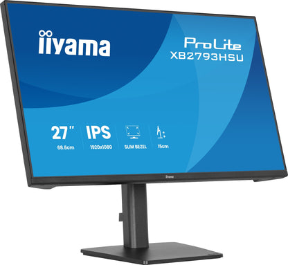 iiyama ProLite XB2793HSU-B1 27" Full HD IPS 120Hz Monitor