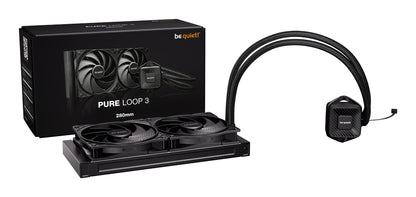 be quiet! PURE LOOP 3 Processor All-in-one liquid cooler 14 cm Black Cooling