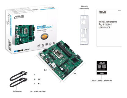 ASUS PRO B760M-C-CSM Intel B760 LGA 1700 micro ATX Motherboard