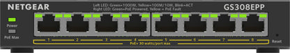 Netgear GS308EPP Networking