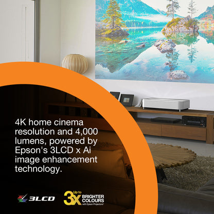 Epson Lifestudio Grand Plus EH-LS970W - Diamond white Projector